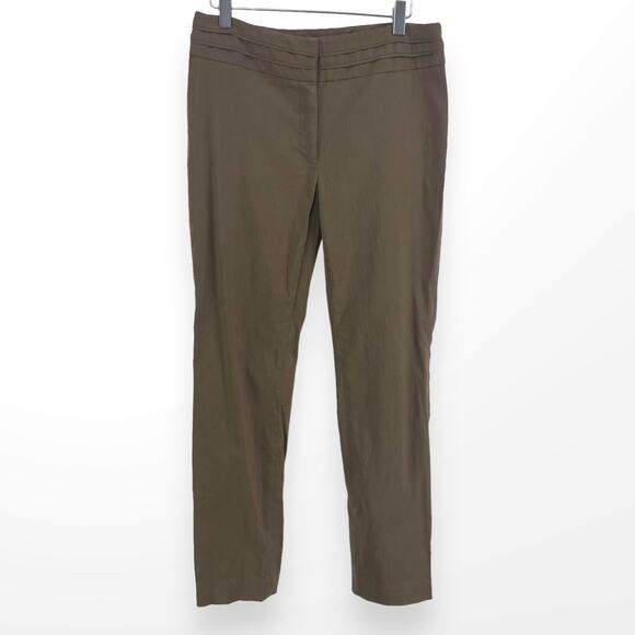 RAFAELLA Brown Straight Leg Dress Pants - Picture 1 of 10